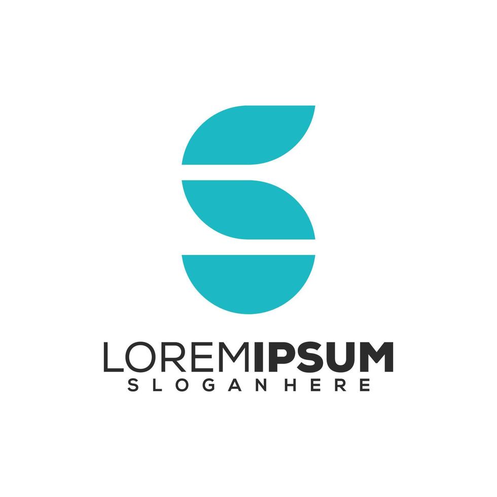 modern letter s logo template vector