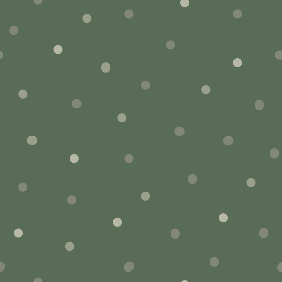 Three kinds of polka dots seamless pattern vector