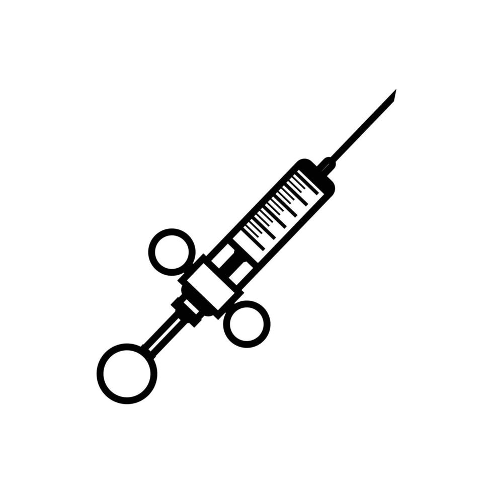 new syringe icon design vector