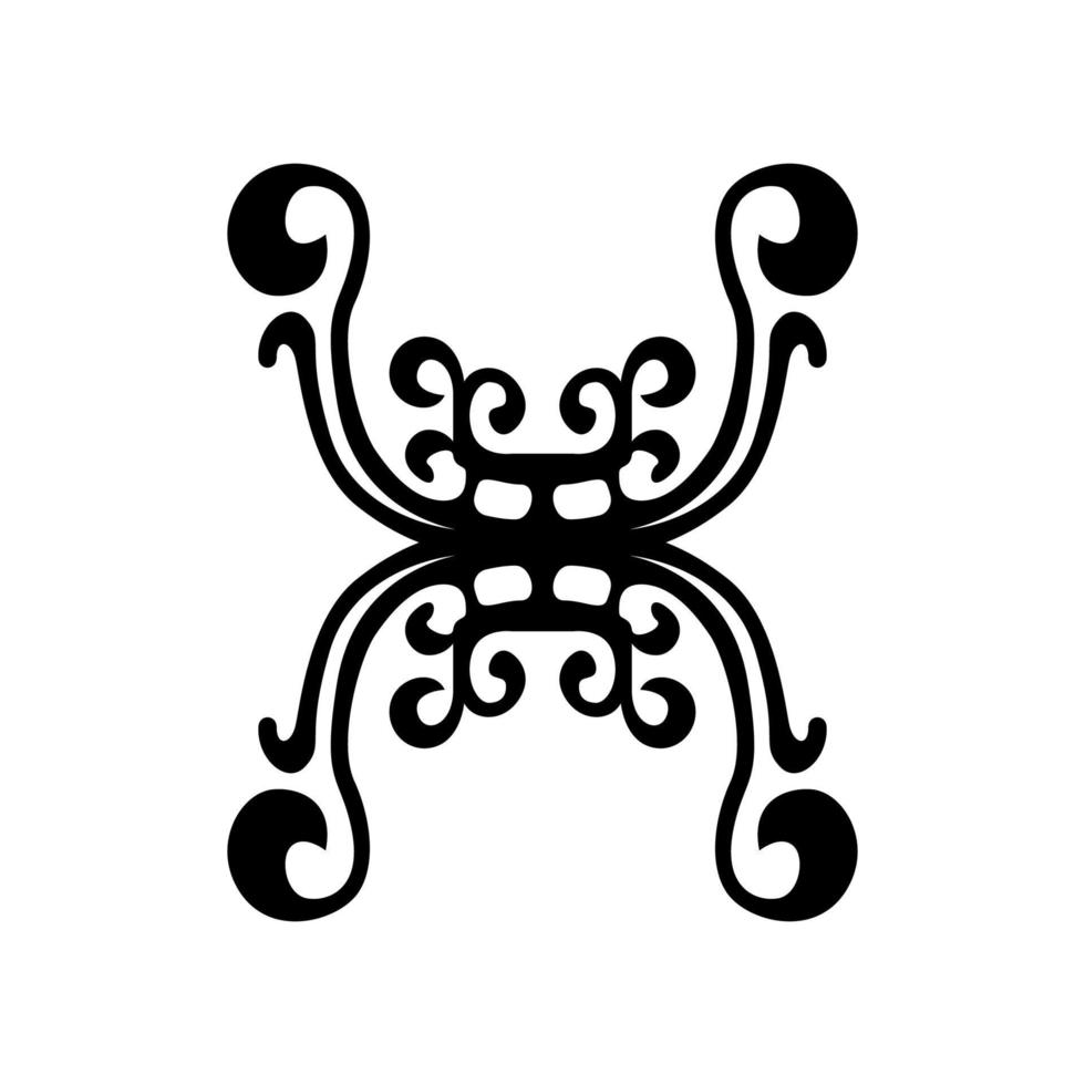 ornament for bookmark decoration, beautiful ornament design vector