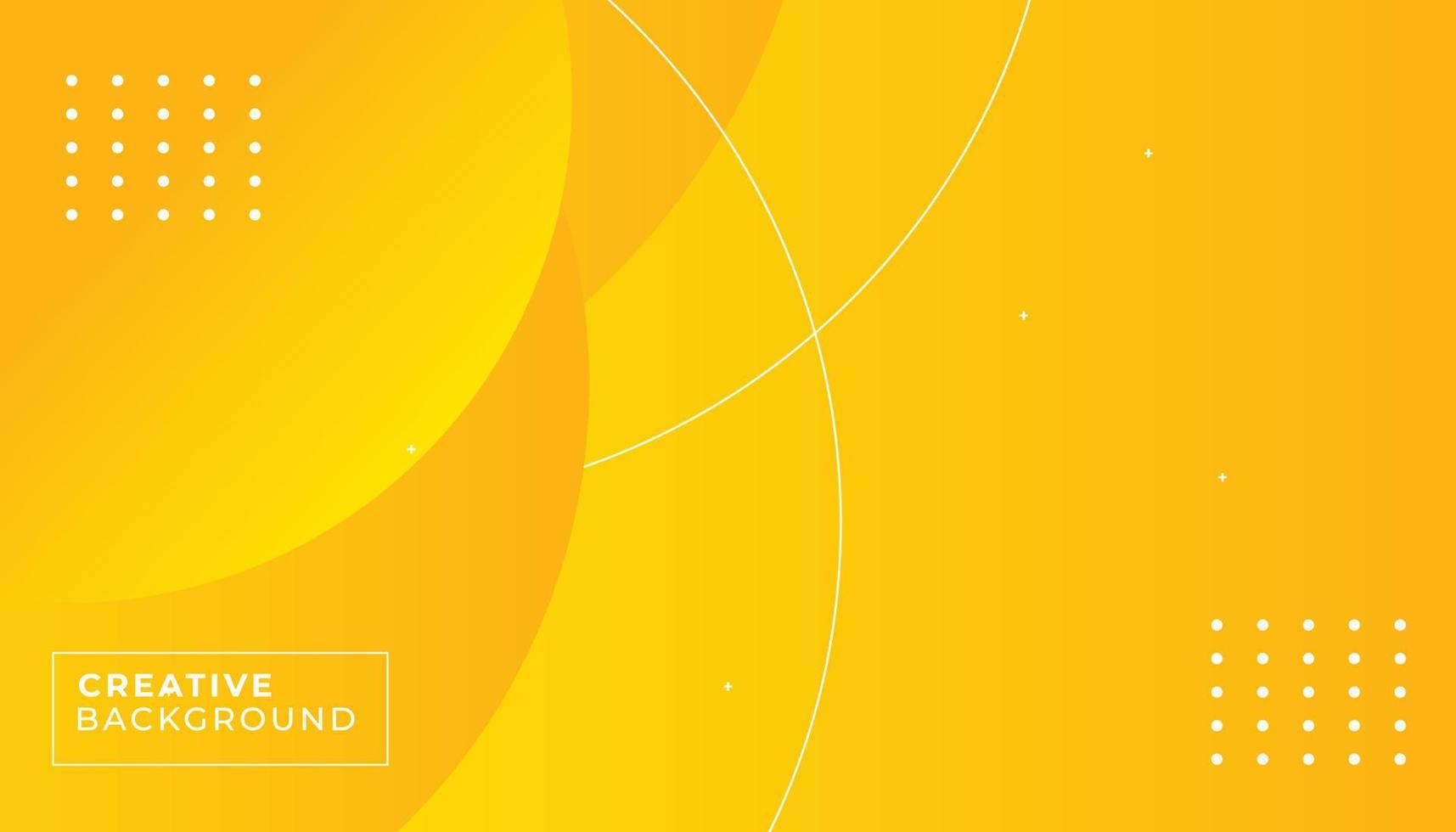 Abstract background with wave futuristic  yellow colour vector