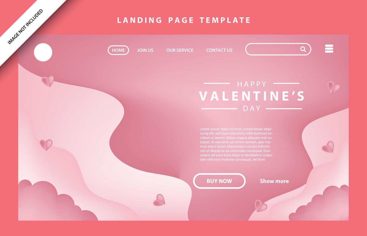 happy valentines day social media poster banner flyer pattern event abstract layout illustration background february party wallpaper template label backdrop modern vector design sale red romantic red