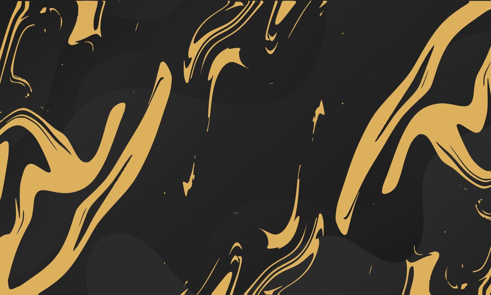 Abstract Black Luxury Wave Background vector