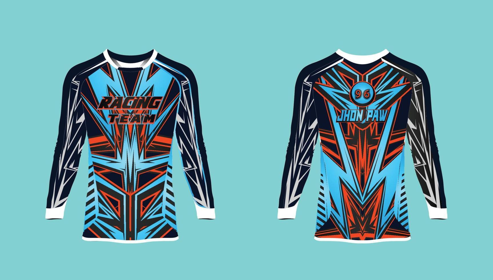 Abstract Sports Wear Stripe Vector Design