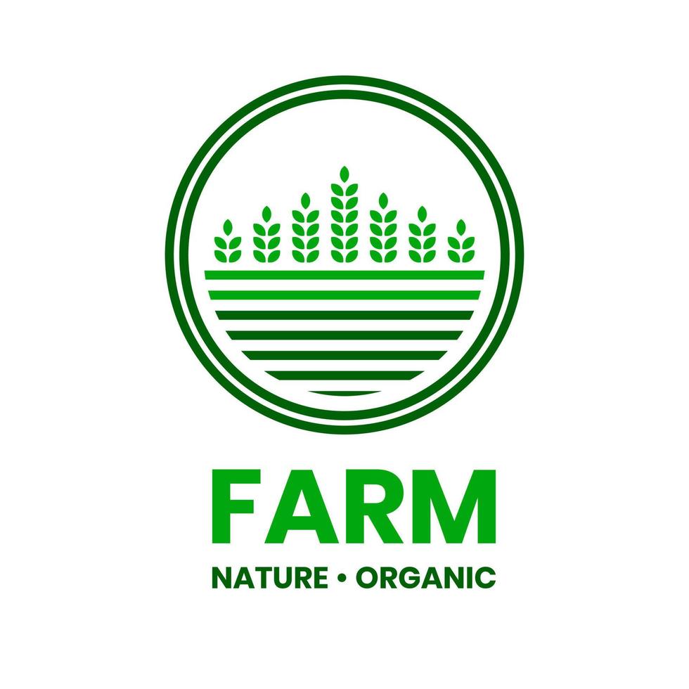 vector logo de granja
