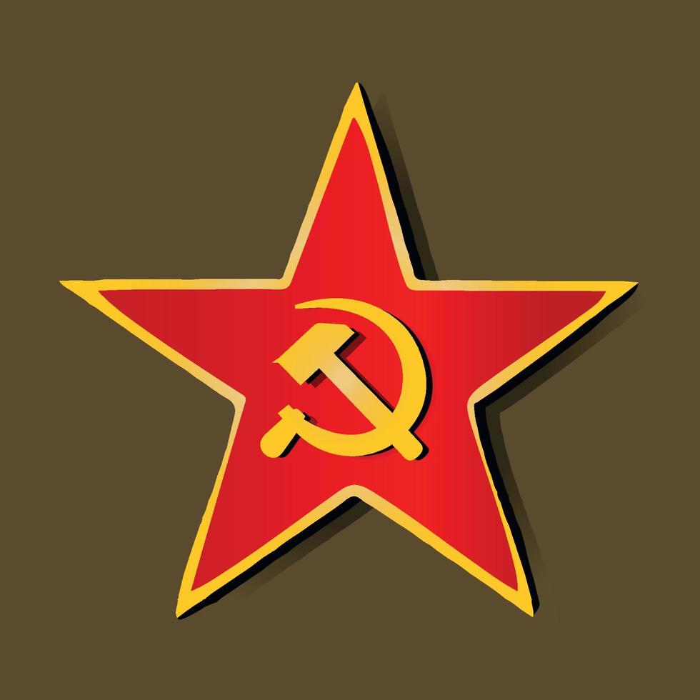 soviet union symbol vector