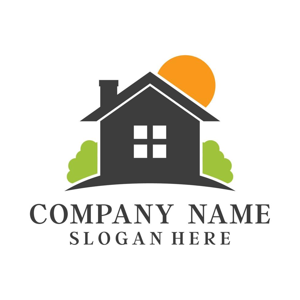 House logo template vector