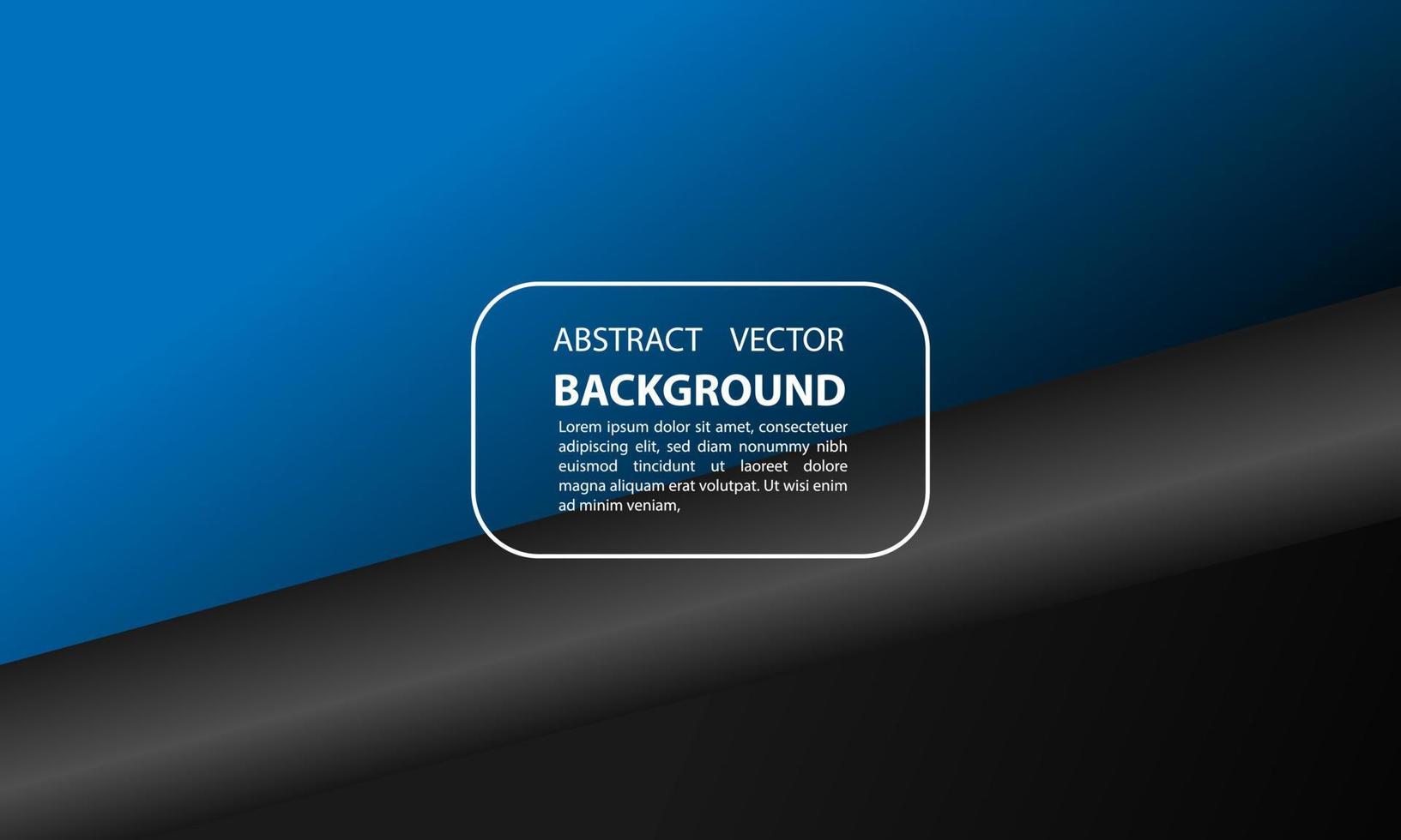 abstract background geometric gradient shadow overlay blue and grey in a simple and elegant style, for posters, banners, and others, vector design copy space area eps 10