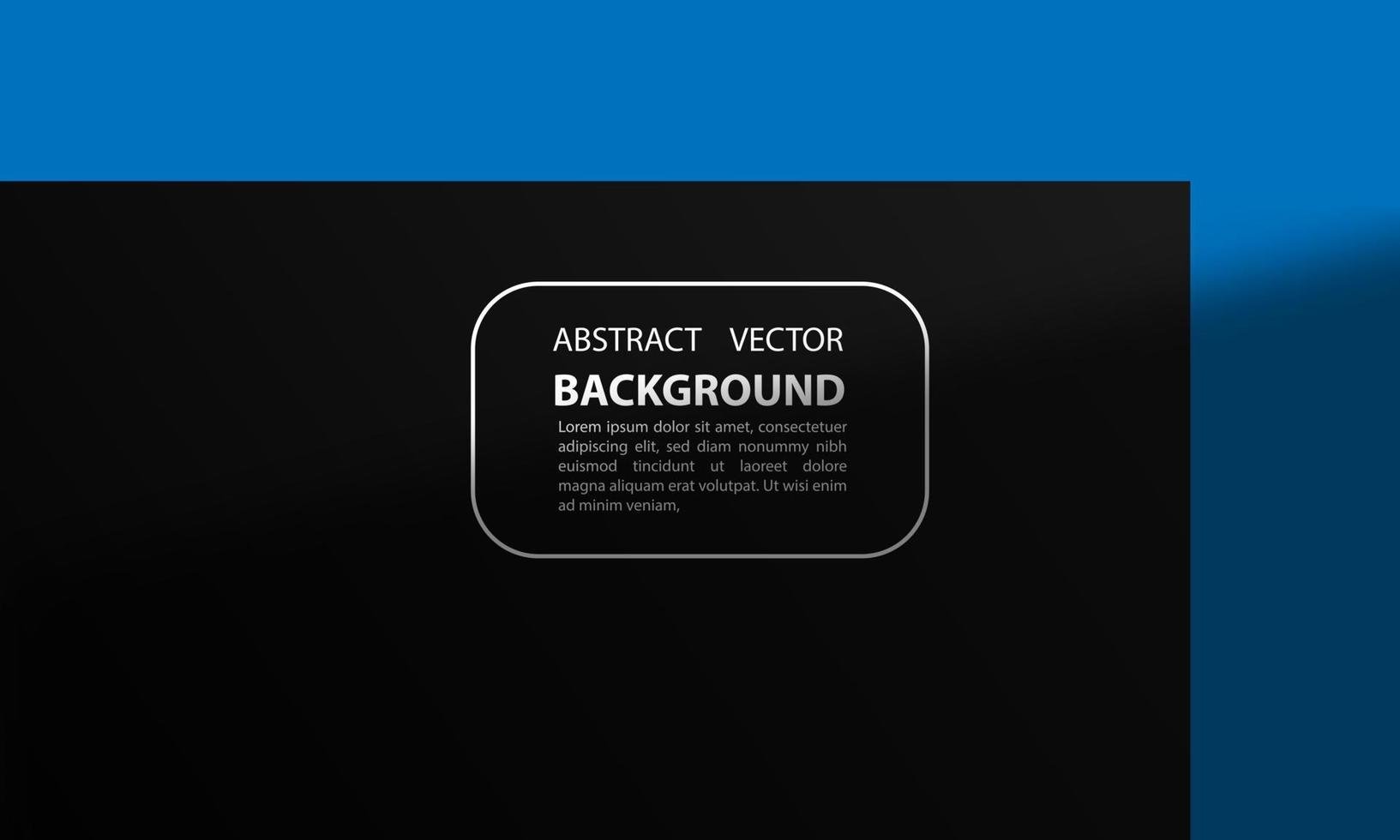 abstract background geometric gradient shadow overlay blue and grey in a simple and elegant style, for posters, banners, and others, vector design copy space area eps 10