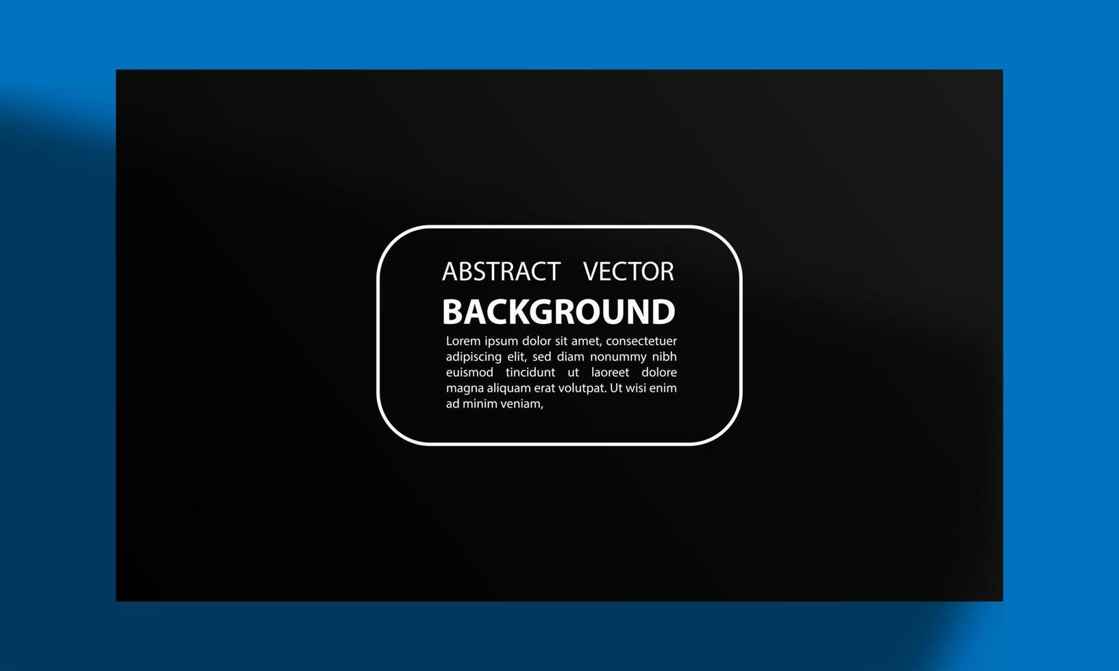 superposición de sombra de degradado geométrico de fondo abstracto azul y gris en un estilo simple y elegante, para carteles, pancartas y otros, área de espacio de copia de diseño vectorial eps 10 vector