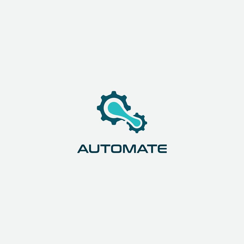 Engineering automate system control logo vector