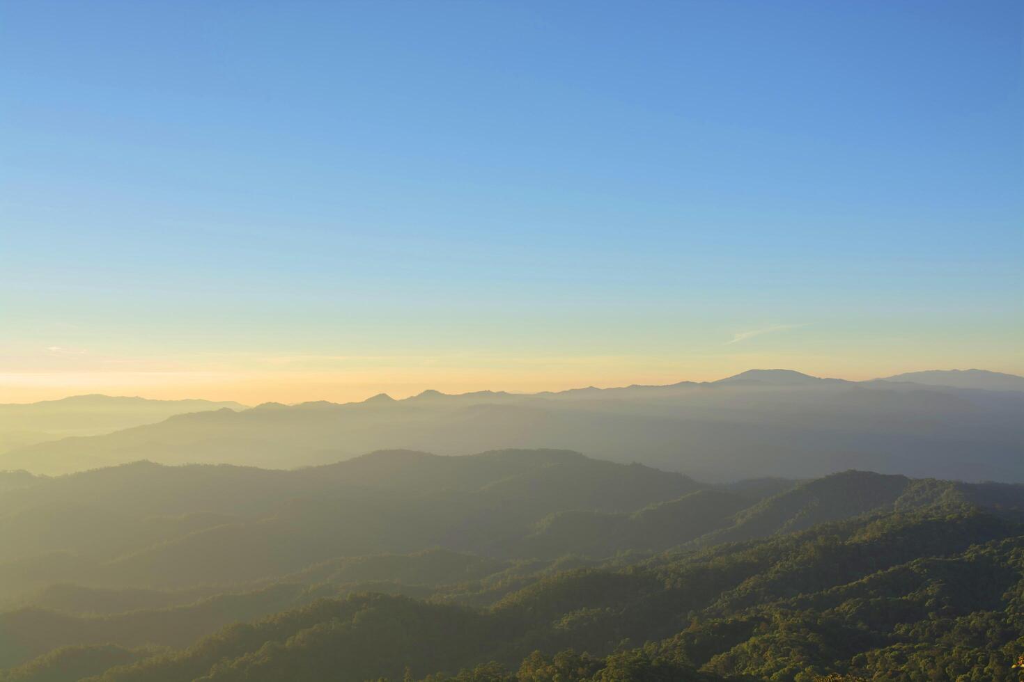 Beautiful Layers of mountain photo