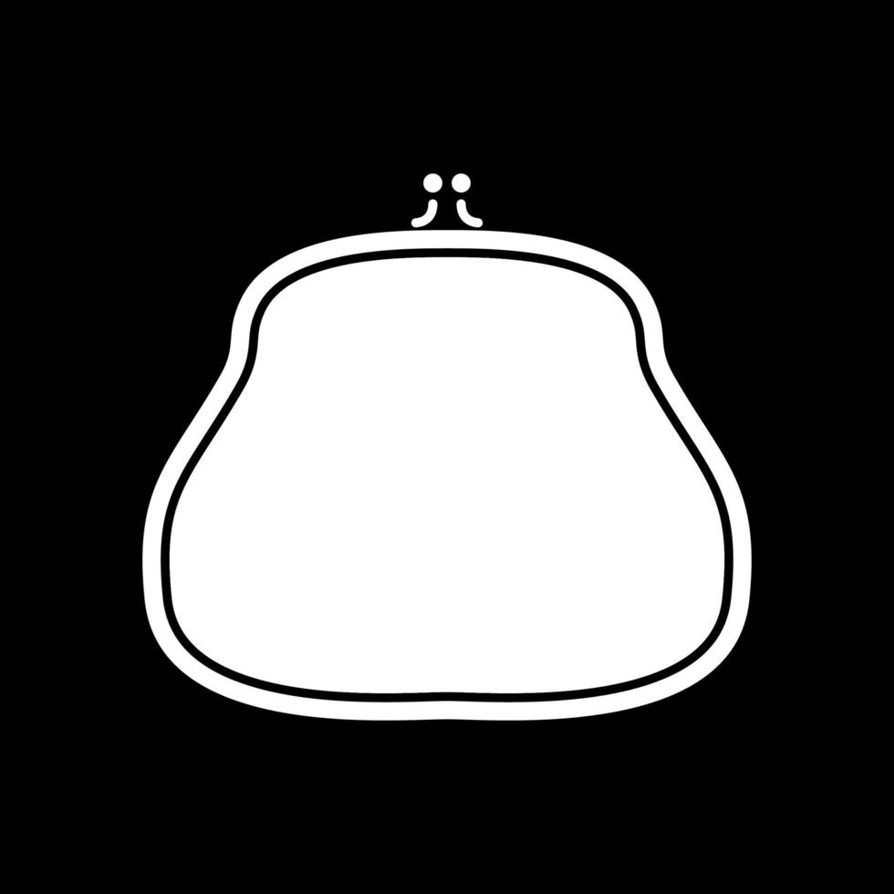 Purse it is icon . vector