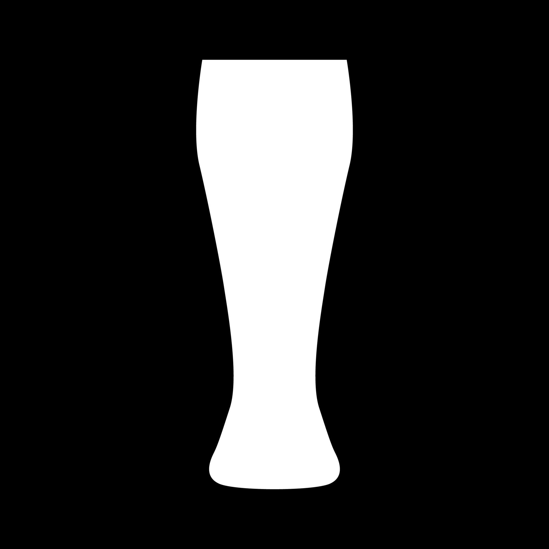 Beer glass white color icon . 5298504 Vector Art at Vecteezy