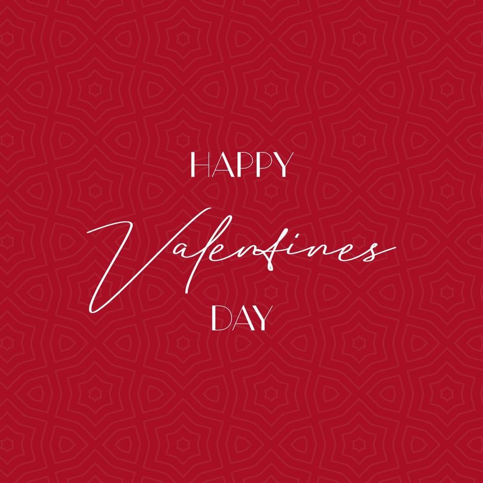 Valentines Day calligraphy concept. Happy valentines day banner. vector
