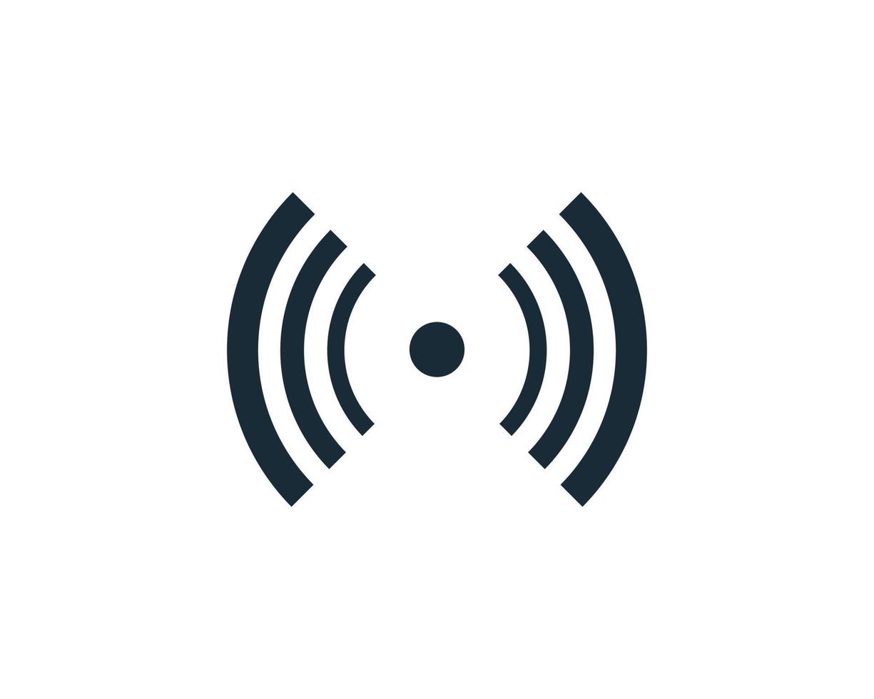 Signal Icon Design Template Elements vector