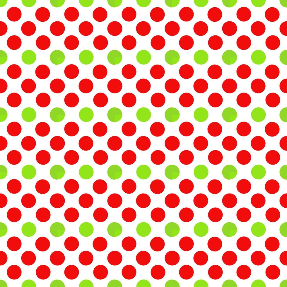 Red and green seamless pattern vector
