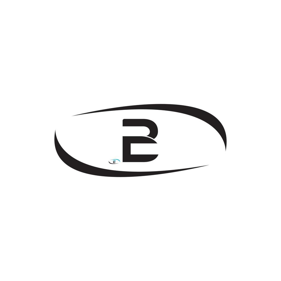 alphabet letters icon logo CB or BC vector