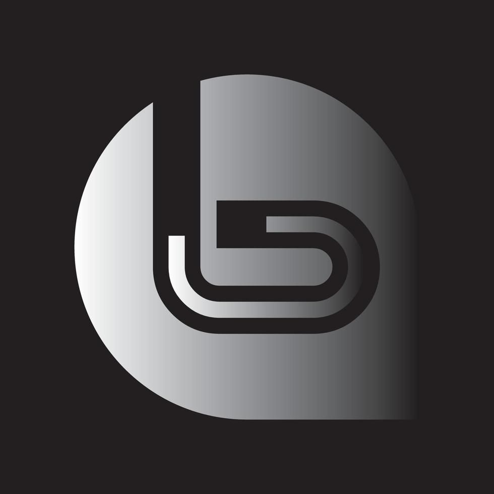 LETTER B LOGO DESIGN VECTOR