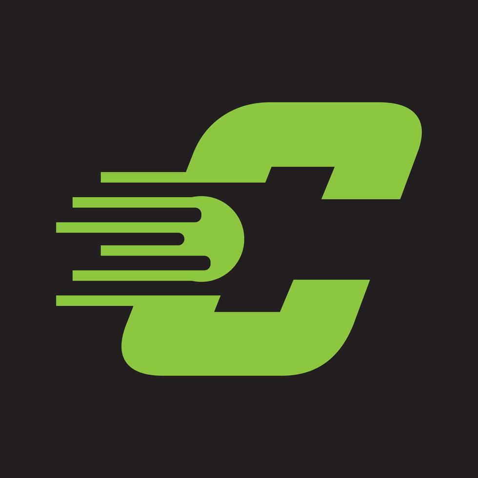 elementos de plantilla de diseño de icono de logotipo de letra c. vector