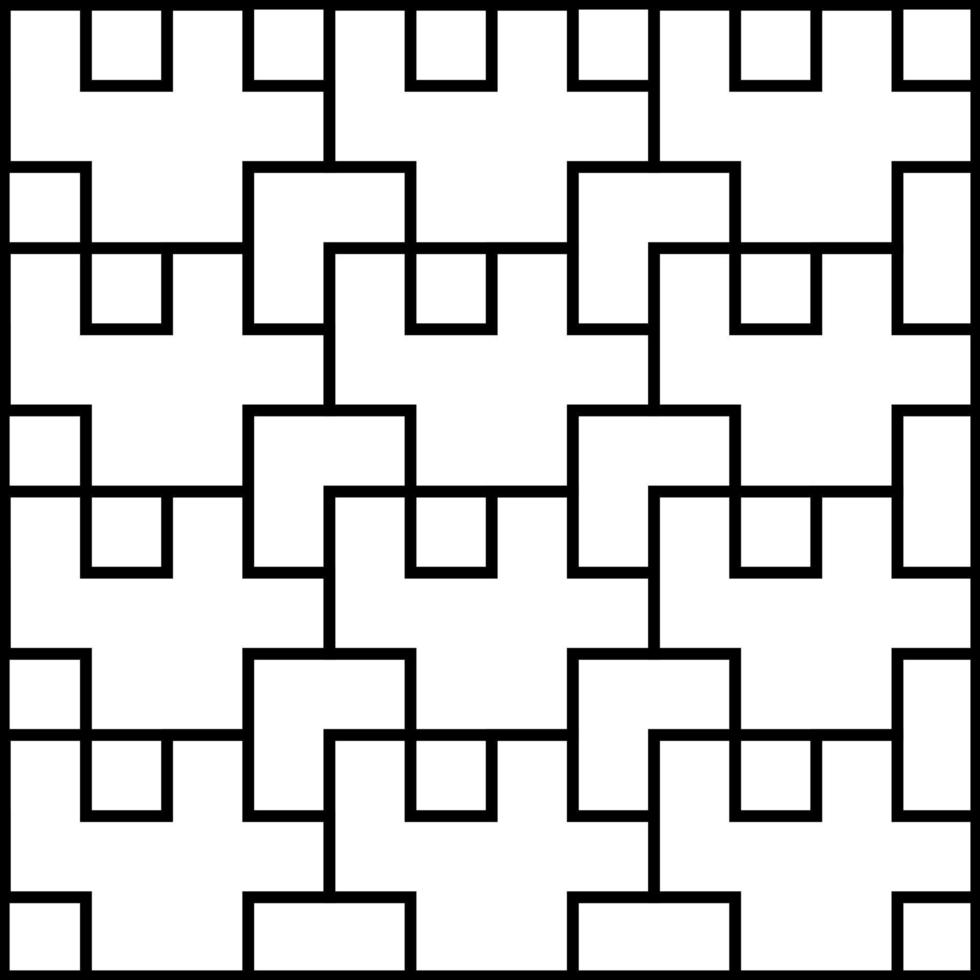 simple shape tile seamless pattern perfect for background or wallpaper vector