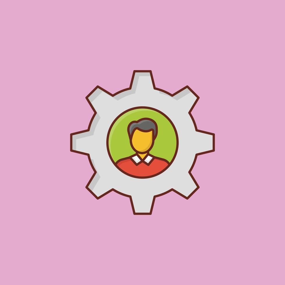 user Vector illustration on a background. Premium quality symbols. Vector Line Flat color  icon for concept and graphic design.