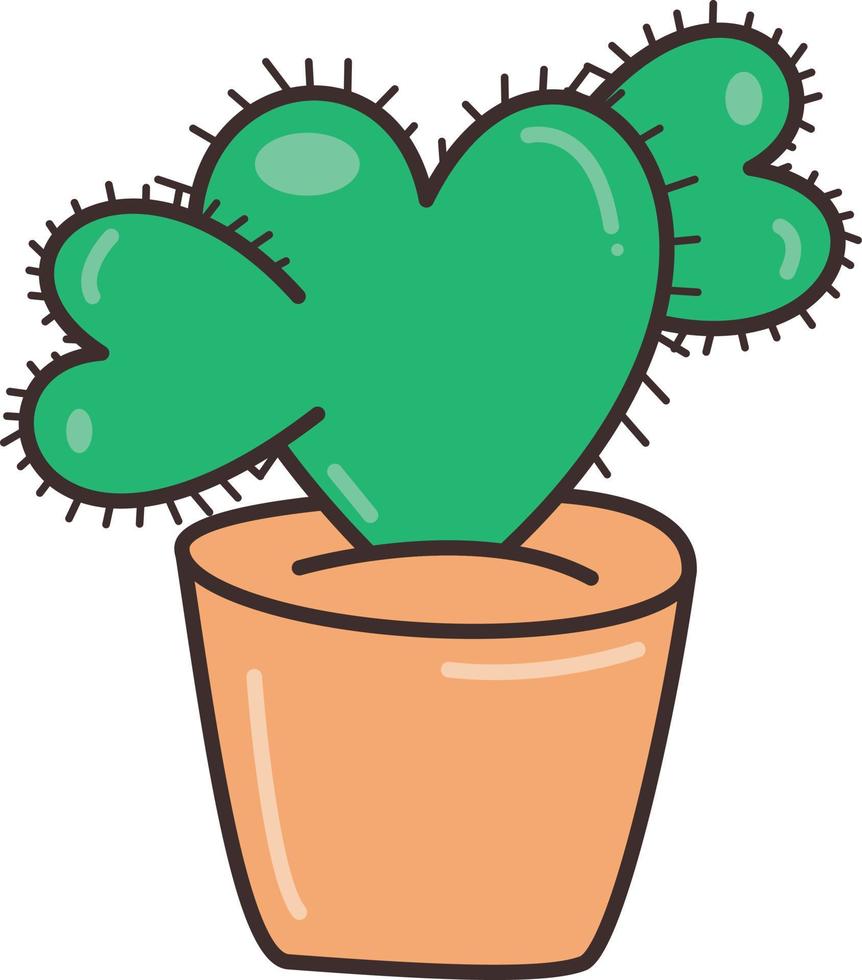 cactus Vector illustration on a transparent background. Premium quality symbols. Vector Line Flat color  icon for concept and graphic design.