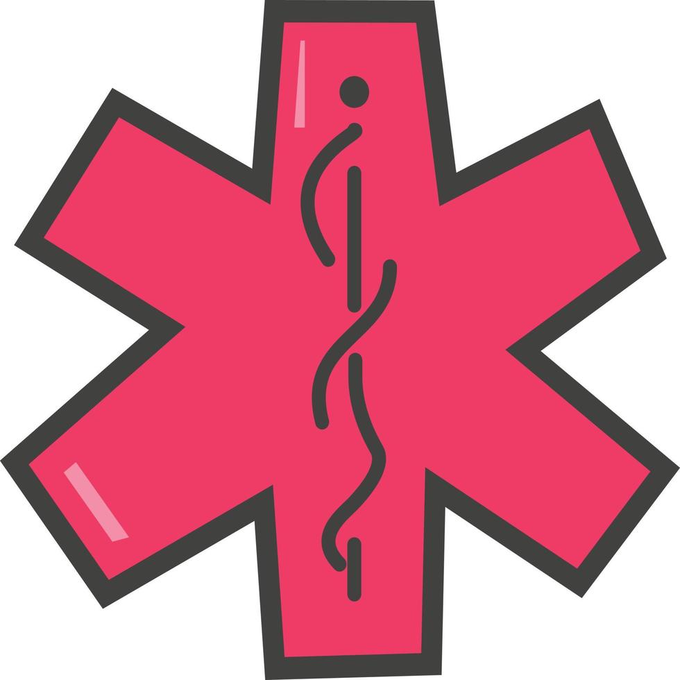 asterisk Vector illustration on a transparent background. Premium quality symbols. Vector Line Flat color  icon for concept and graphic design.