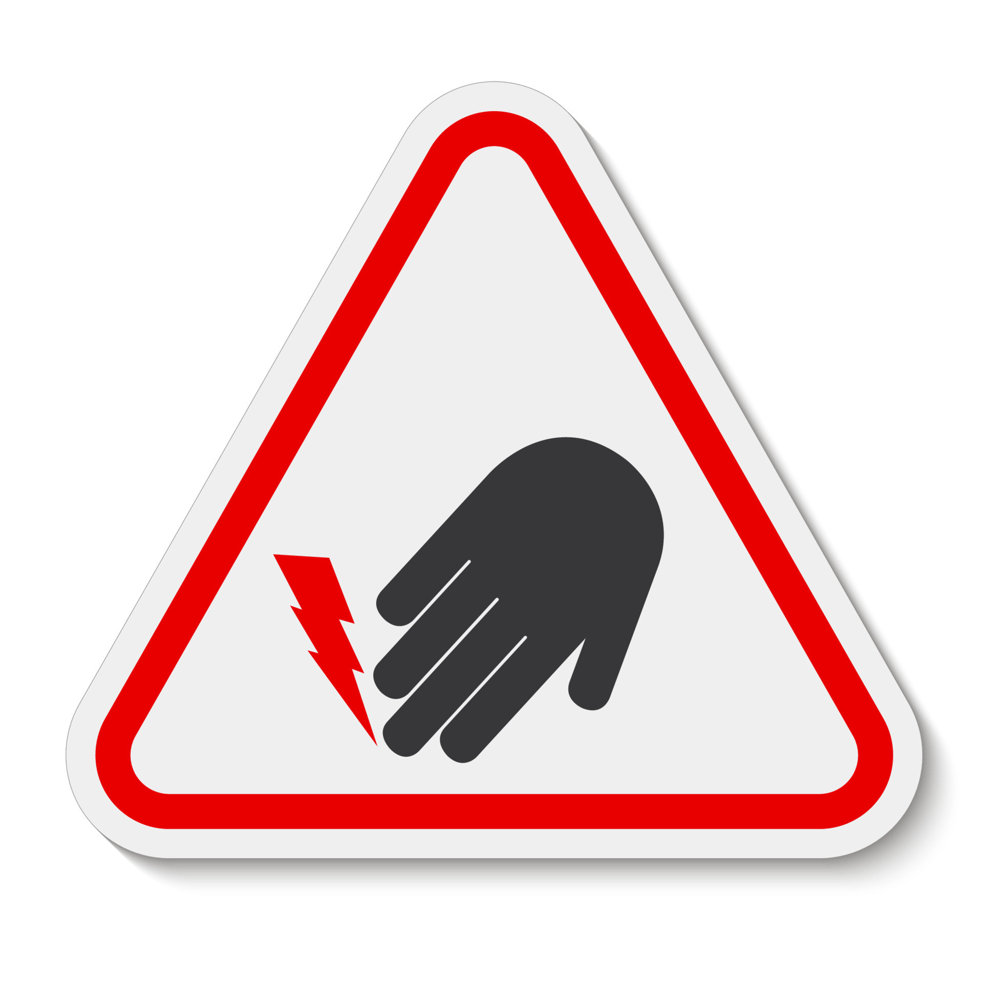 Do Not Touch Electrical Hazard Symbol 5305356 Vector Art at Vecteezy