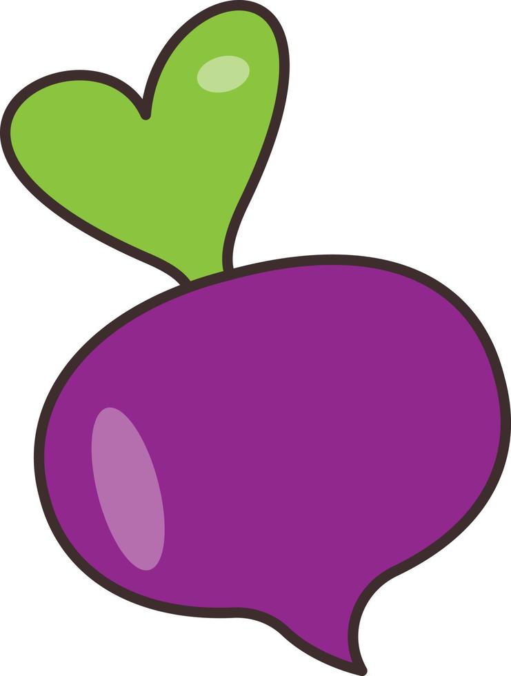 turnip Vector illustration on a transparent background. Premium quality symbols. Vector Line Flat color  icon for concept and graphic design.