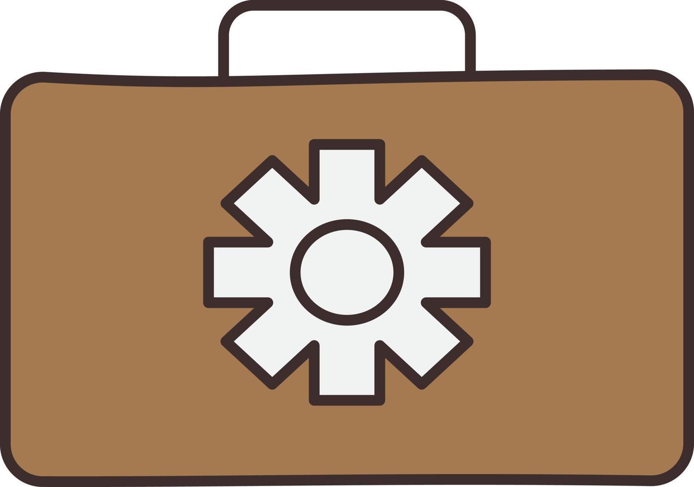 Ilustración de vector de cartera sobre un fondo transparente. símbolos de primera calidad. icono de color plano de línea vectorial para concepto y diseño gráfico.