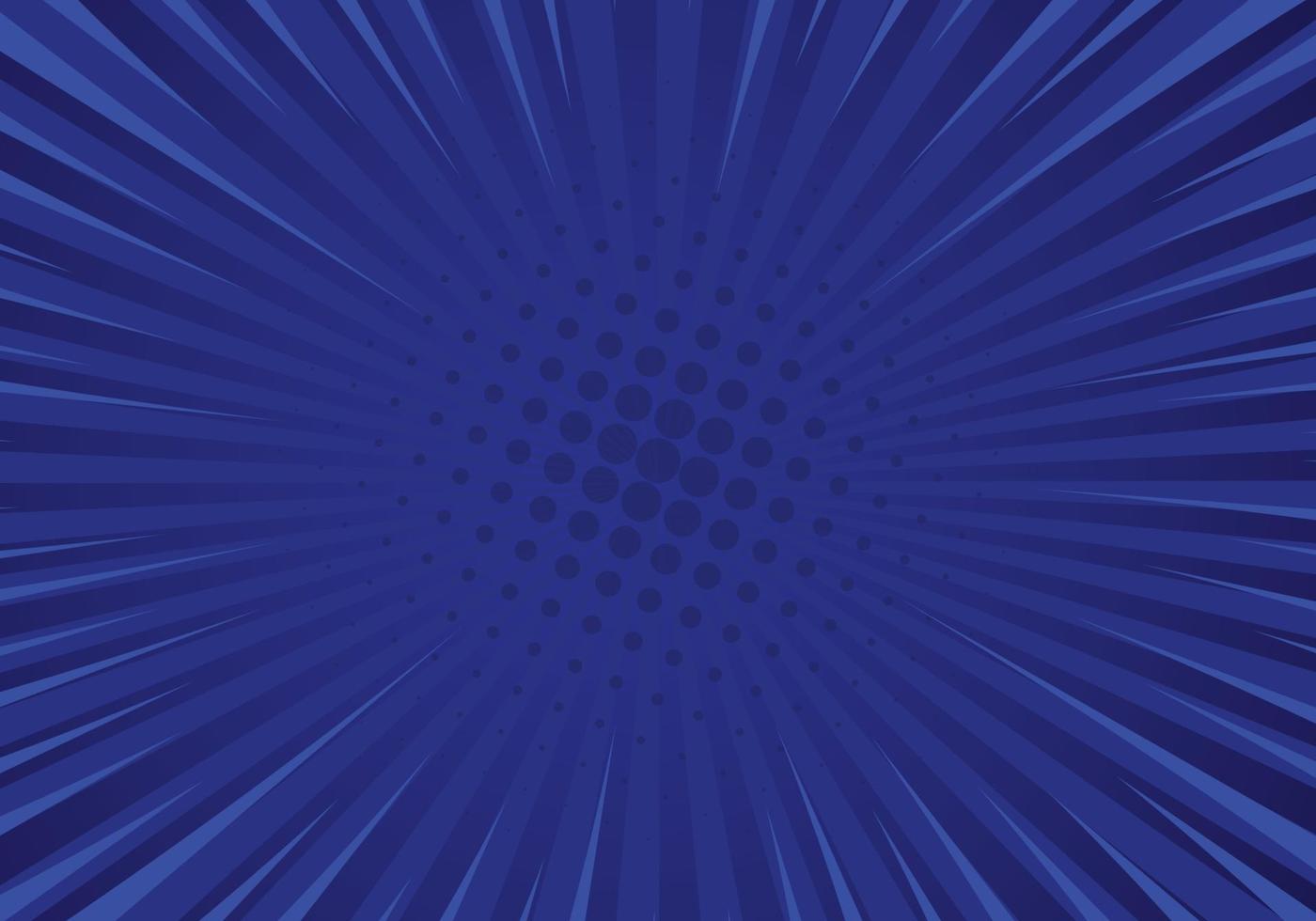 comic background halftone dots blue color vector