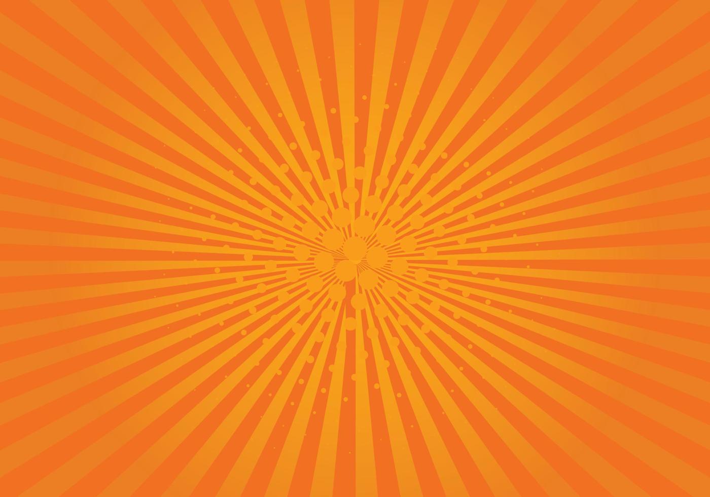 fondo cómico puntos de semitono color amarillo vector