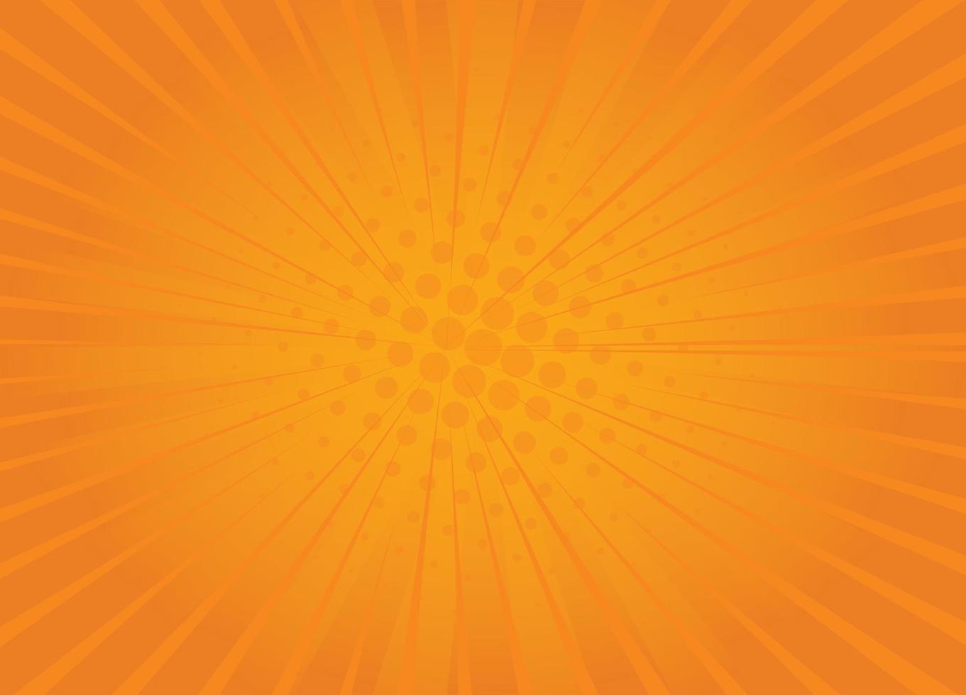 fondo cómico puntos de semitono color amarillo vector