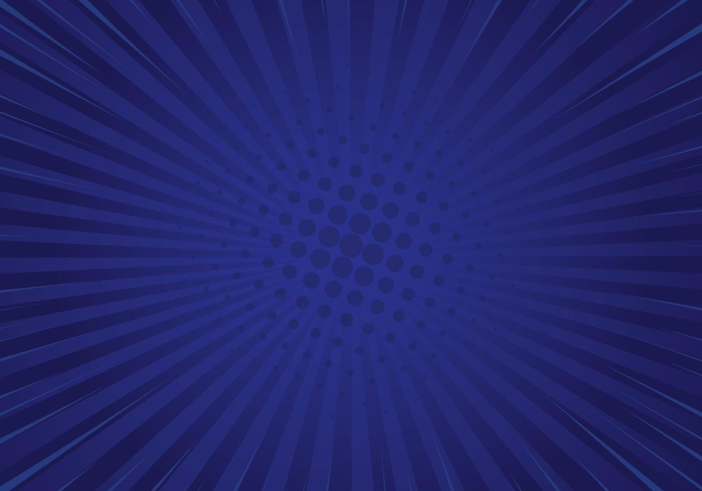 vector de color azul de puntos de semitono de fondo cómico