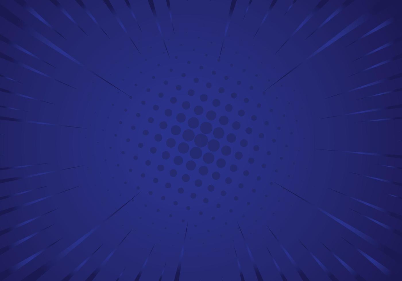 comic background halftone dots blue color vector