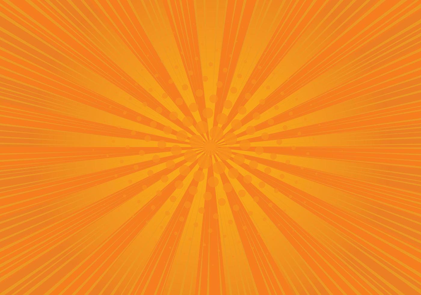 fondo cómico puntos de semitono color amarillo vector