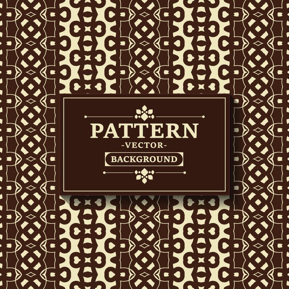 elegant pattern vintage style background vector