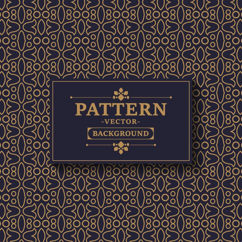 elegant pattern vintage style background vector