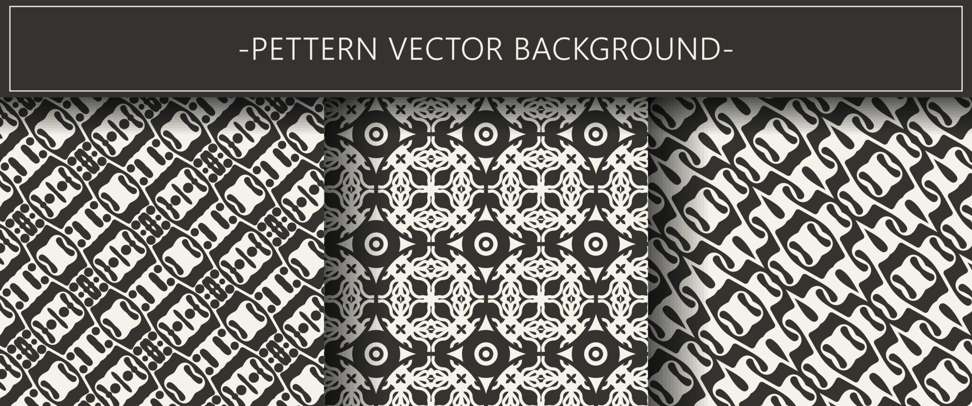 Collection of seamless ornamental ethnic patterns vector