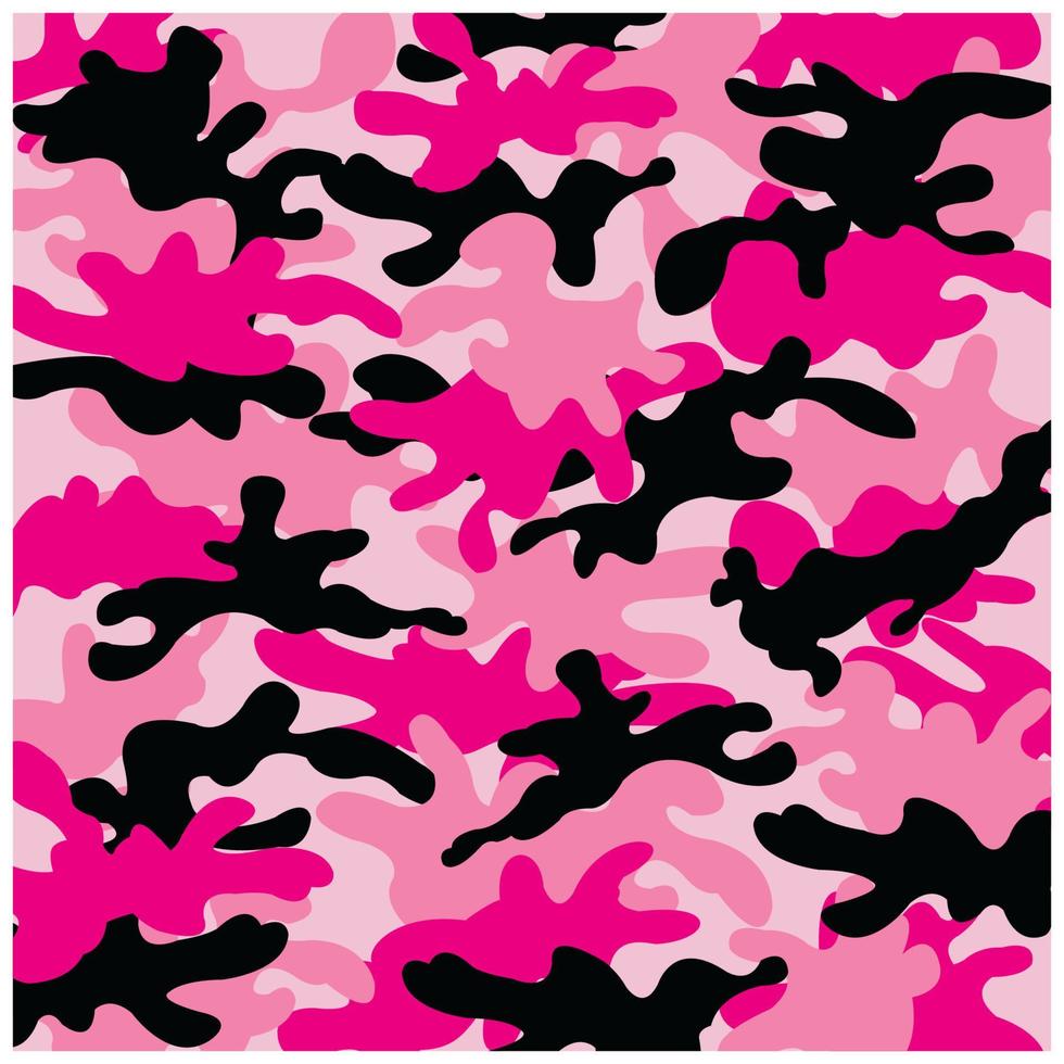 Camo Army Clothing Pattern Pink.eps vector