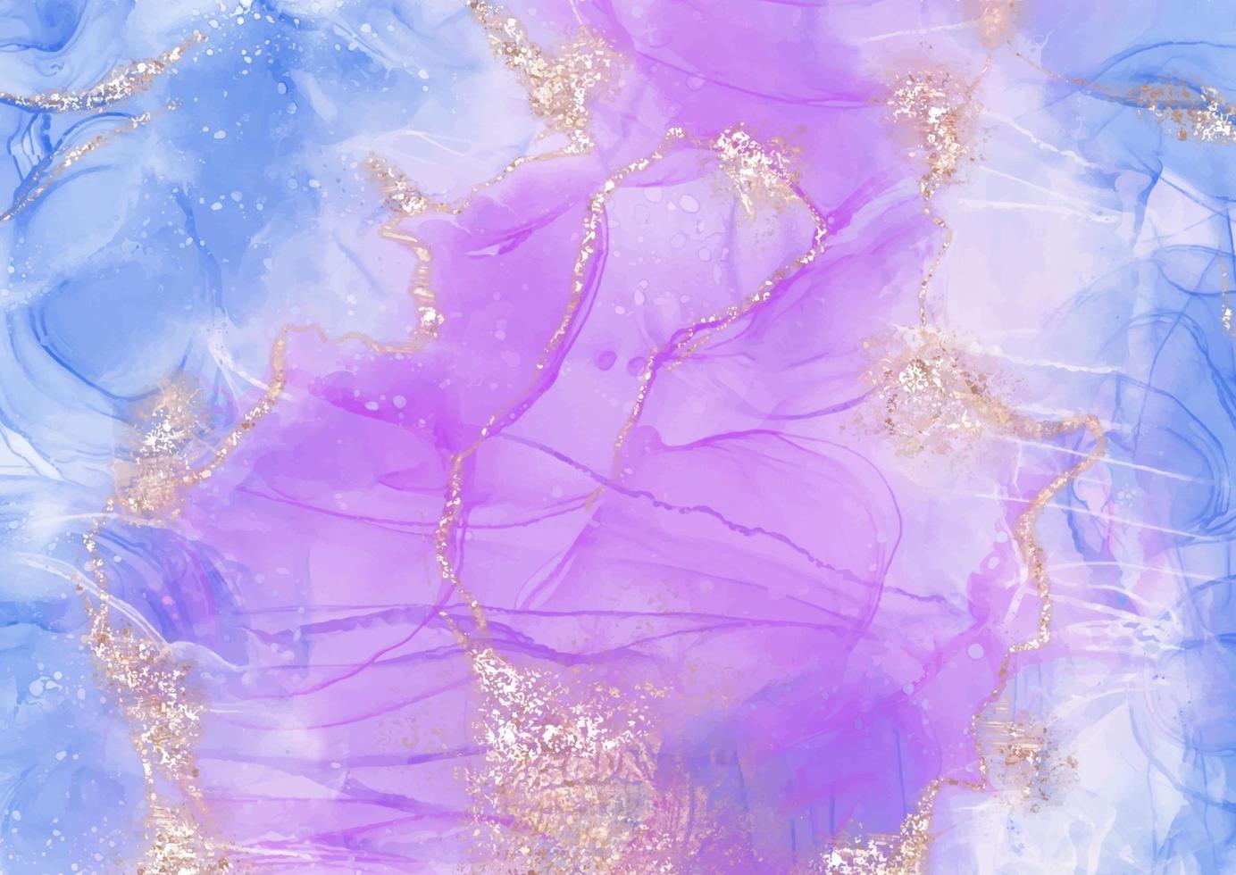 elegant hand painted alcohol ink background vector