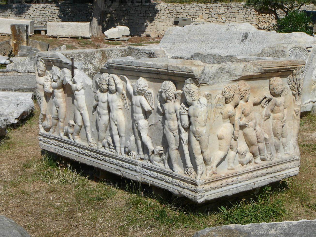 Roman ruins in Salona photo