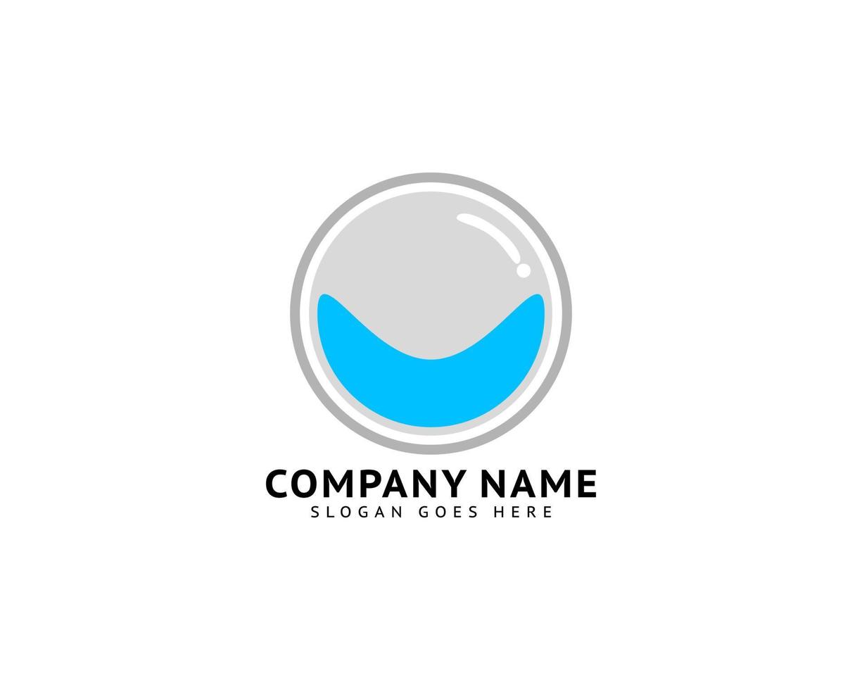 Laundry Logo Template Design Vector