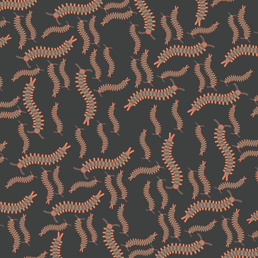 cute animals doodle pattern vector background image and use it as your wallpaper, poster and banner design
