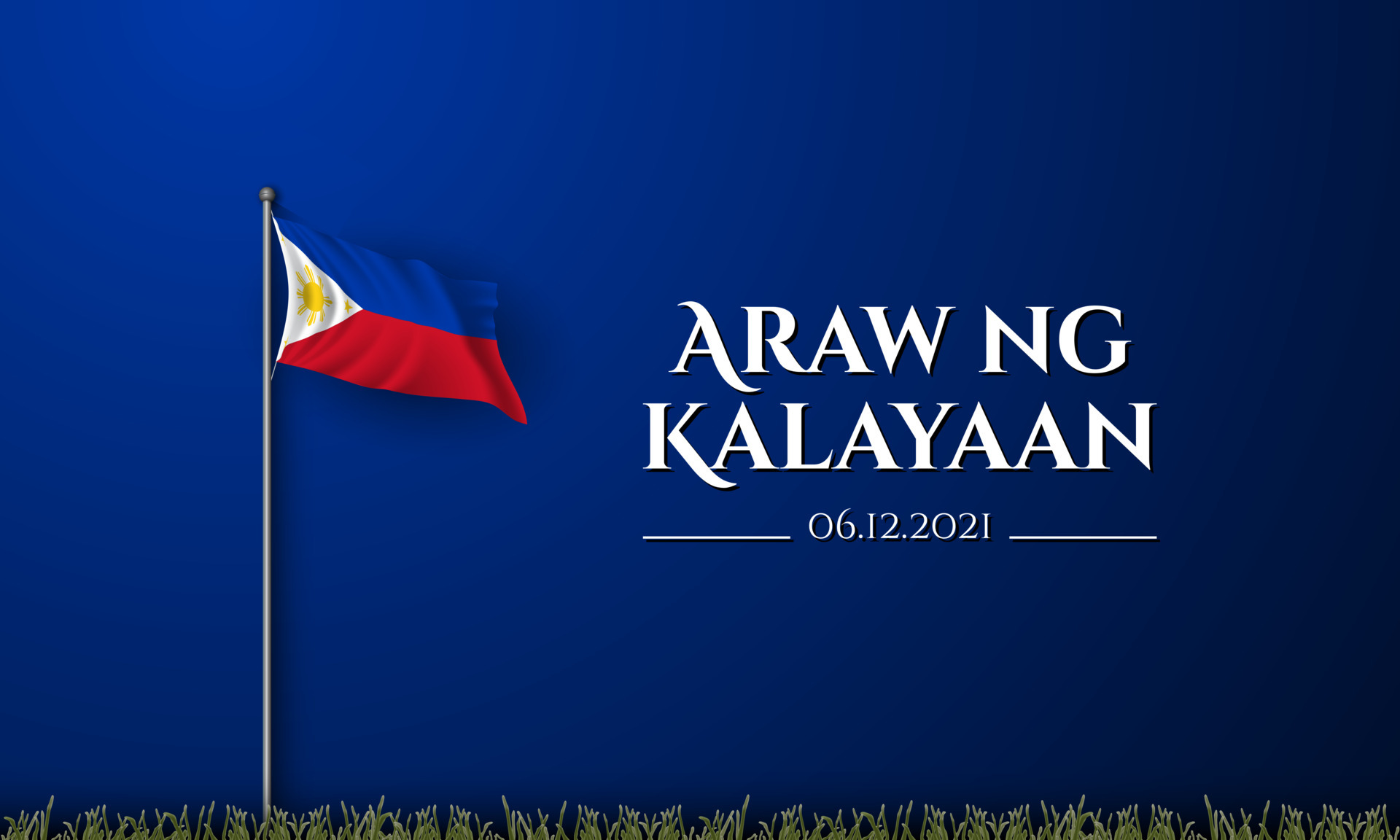 Philippines Independence Day Background Design. Vector Illustration