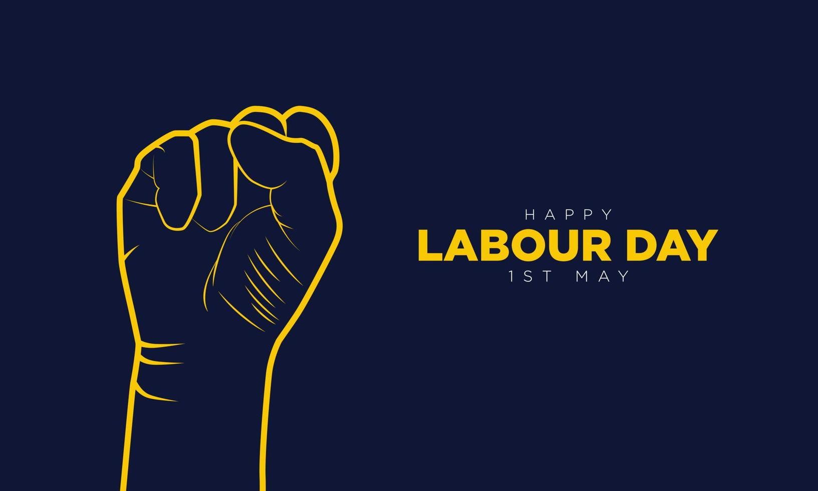 Labour Day Background Design. Boxing sketch for World Labor Day May 1st. vector