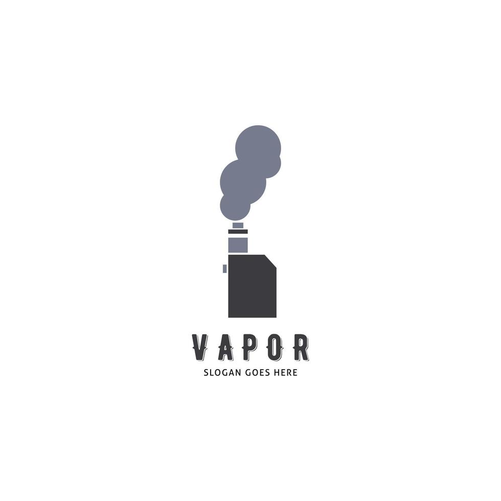 vape tienda icono vector logo plantilla ilustración diseño