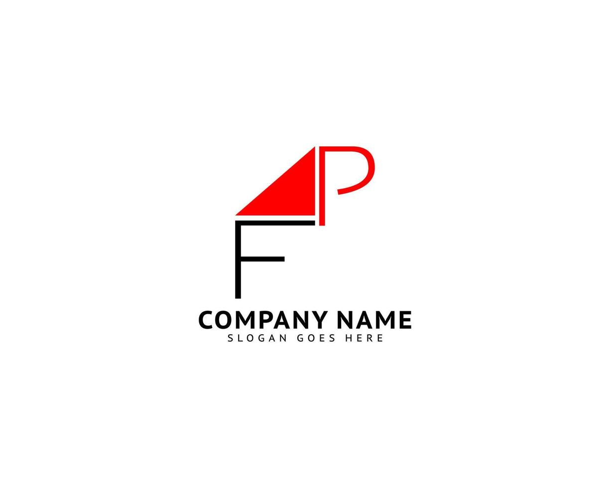 Initial Letter Logo FP Template Vector Design