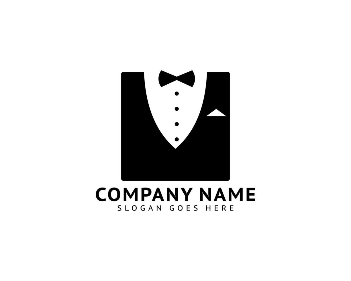 Tuxedo logo vector icon template